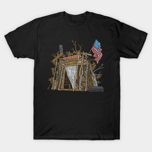 Castle Byers Illustrated Vintage Stranger Things 80s T-Shirt